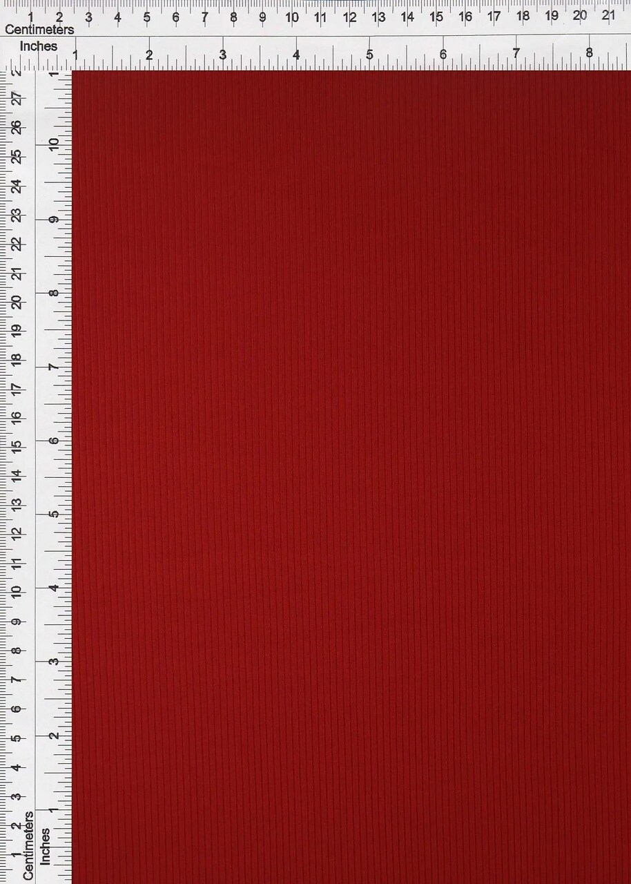 1 Yard Yummy Rib 2x1 Solid Stretch Knit Fabric 58/60 Inch Wide